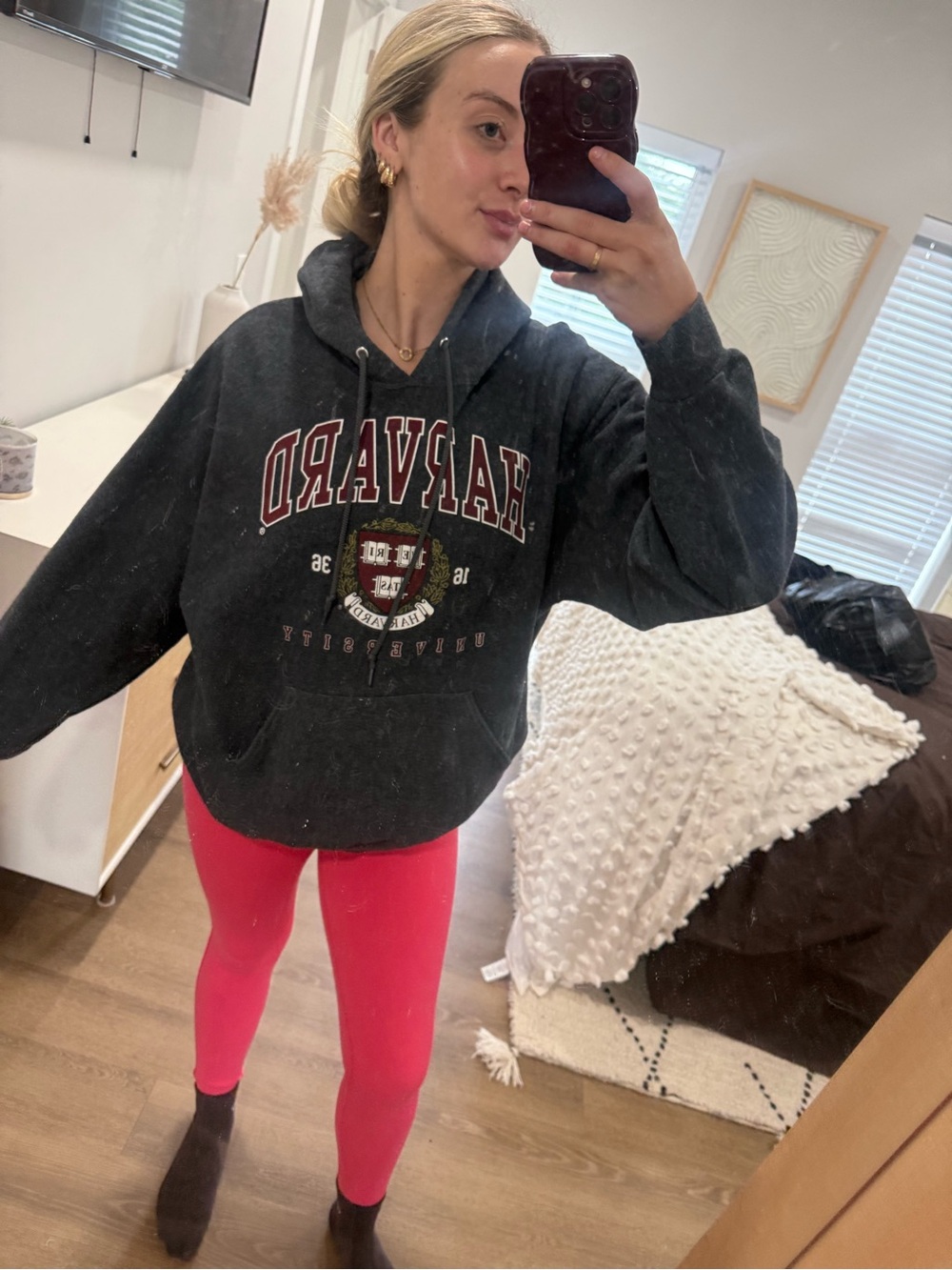 HARVARD hoodie L - Picture 10 of 13